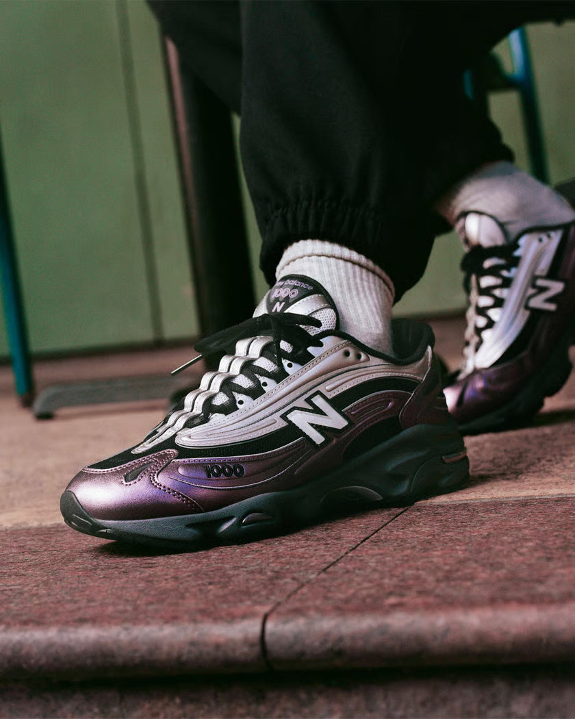 New Balance x Eladio Carrión M1000 EGY "Dark Ice Wine"