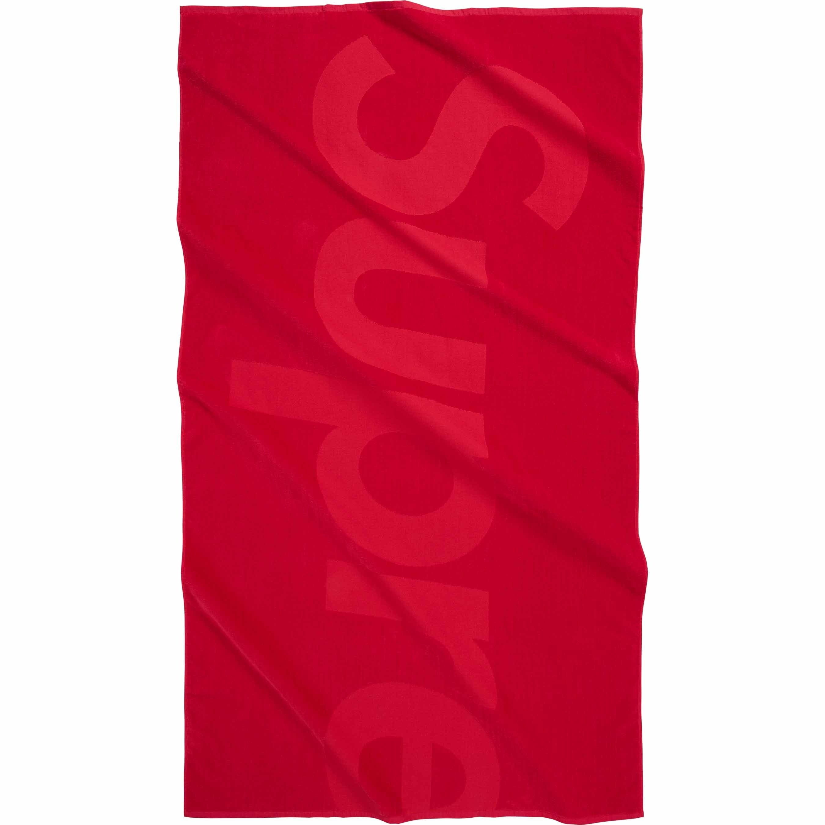 Toalla Supreme Tonal Logo 'Rojo'