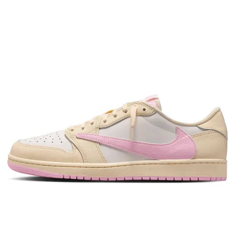 Travis Scott x Air Jordan 1 Low OG Muslin Shy Pink