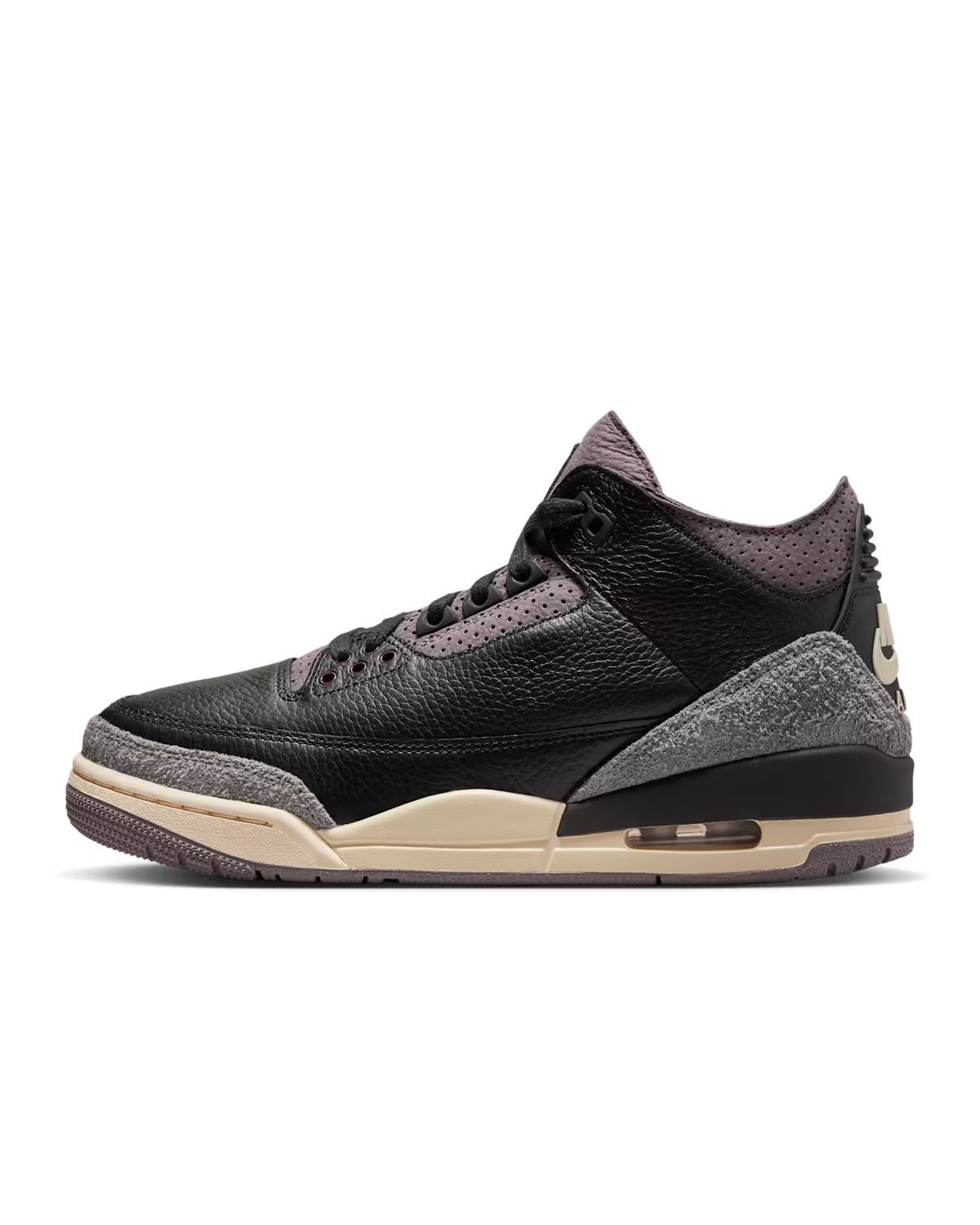 Air Jordan 3 x A Ma Maniére Black and Flat Pewter
